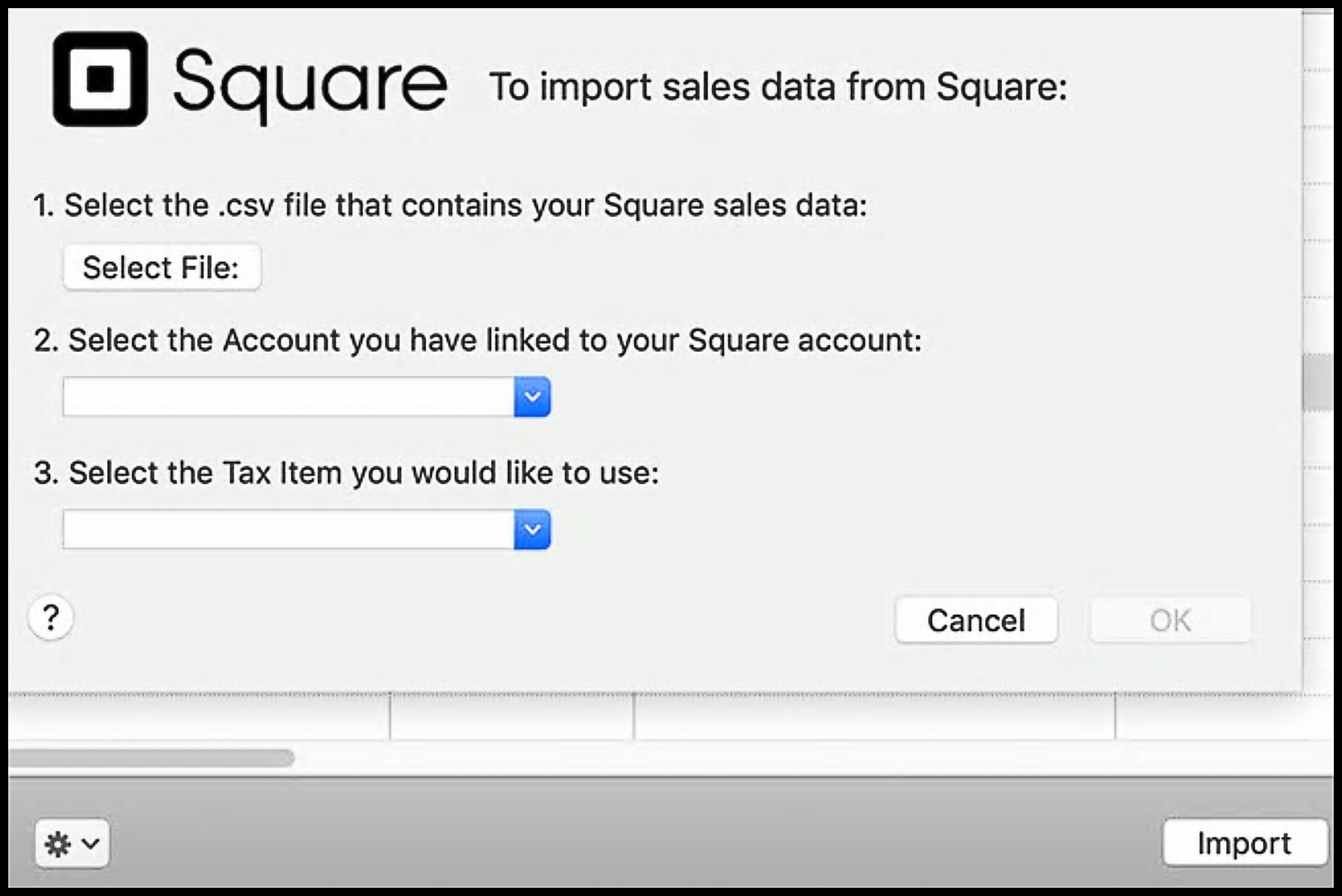 importing account into quickbooks for mac